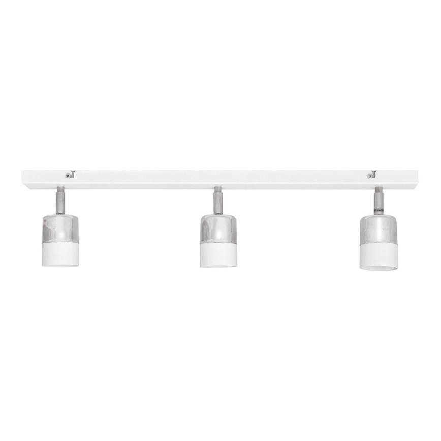LED-Strahler TUBSSON 3xGU10/4,8W/230V weiß/glänzendes Chrom