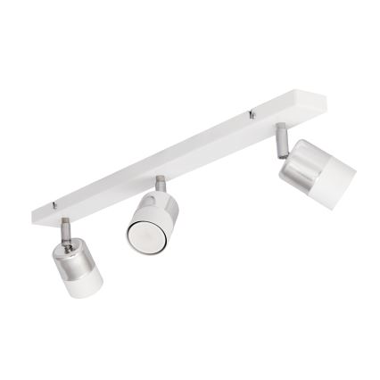 LED-Strahler TUBSSON 3xGU10/4,8W/230V weiß/glänzendes Chrom