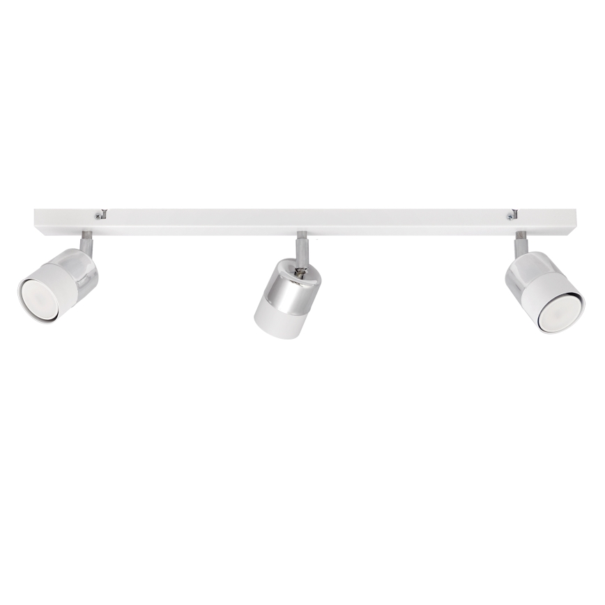 LED-Strahler TUBSSON 3xGU10/4,8W/230V weiß/glänzendes Chrom