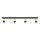 LED-Strahler TUBSSON 4xGU10/4,8W/230V schwarz/golden