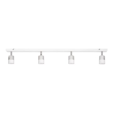 LED-Strahler TUBSSON 4xGU10/4,8W/230V weiß/glänzendes Chrom
