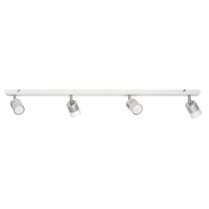 LED-Strahler TUBSSON 4xGU10/4,8W/230V weiß/glänzendes Chrom
