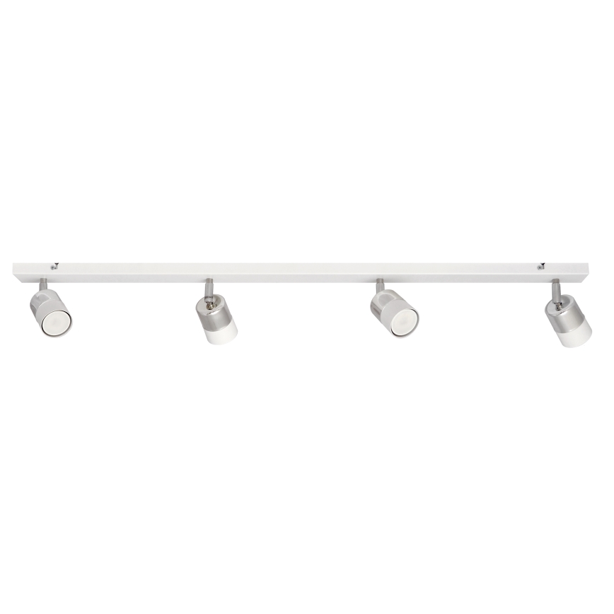LED-Strahler TUBSSON 4xGU10/4,8W/230V weiß/glänzendes Chrom
