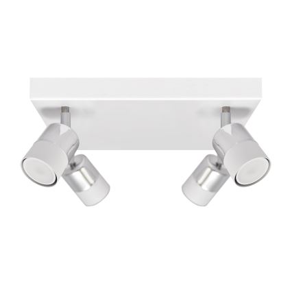 LED-Strahler TUBSSON 4xGU10/4,8W/230V weiß/glänzendes Chrom