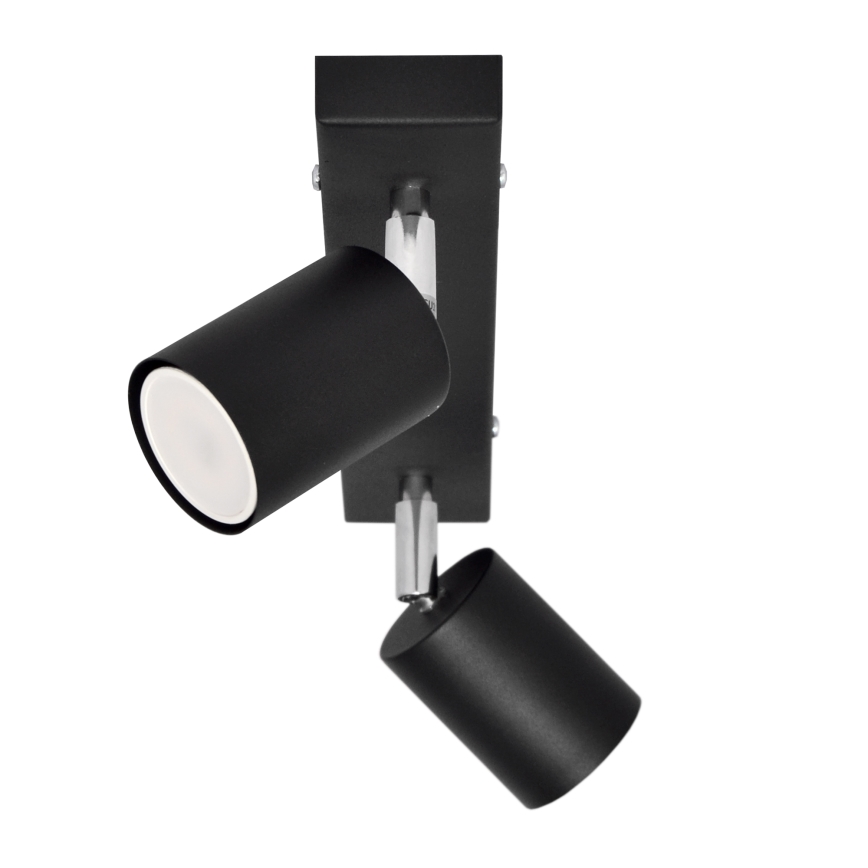 LED-Strahler TUNE 2xGU10/4,8W/230V schwarz