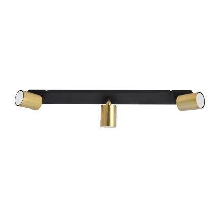 LED Strahler TUNE 3xGU10/4,8W/230V golden/schwarz