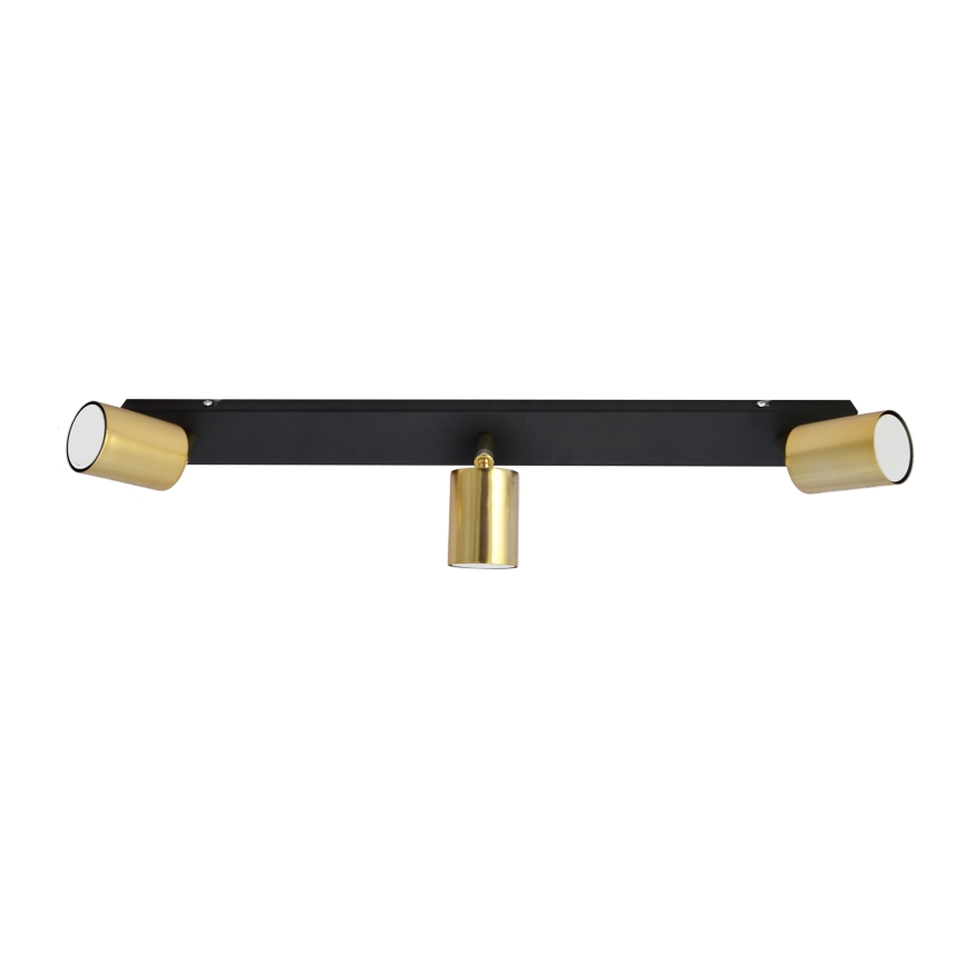 LED Strahler TUNE 3xGU10/4,8W/230V golden/schwarz