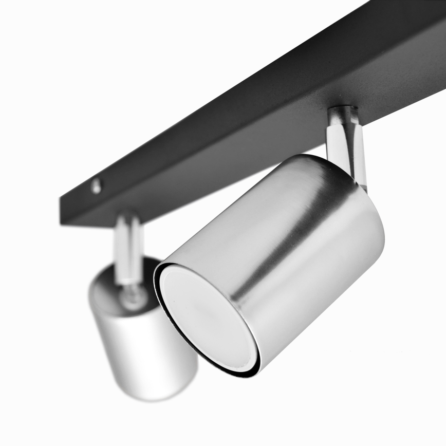 LED-Strahler TUNE 3xGU10/4,8W/230V mattes Chrom/schwarz