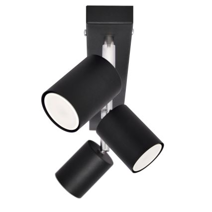 LED-Strahler TUNE 3xGU10/4,8W/230V schwarz