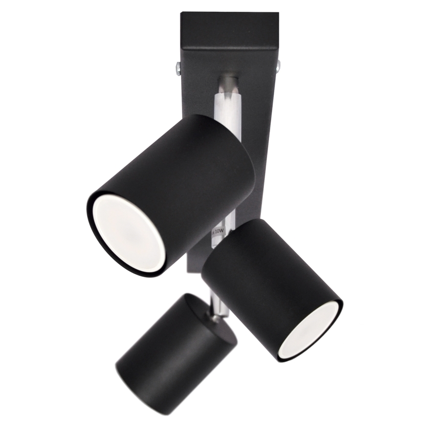 LED-Strahler TUNE 3xGU10/4,8W/230V schwarz