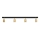 LED Strahler TUNE 4xGU10/4,8W/230V golden/schwarz