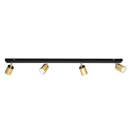 LED Strahler TUNE 4xGU10/4,8W/230V golden/schwarz