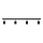 LED-Strahler TUNE 4xGU10/4,8W/230V schwarz
