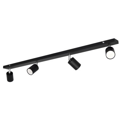 LED-Strahler TUNE 4xGU10/4,8W/230V schwarz