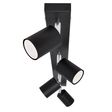 LED-Strahler TUNE 4xGU10/4,8W/230V schwarz