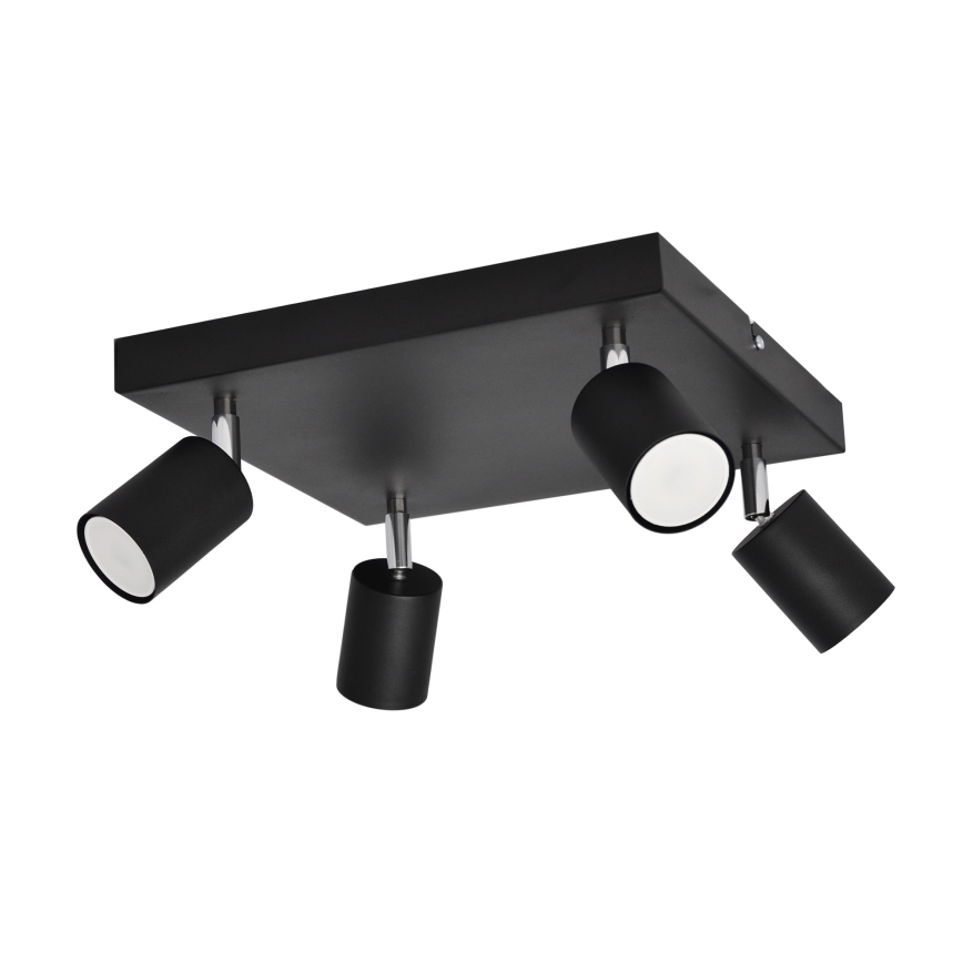 LED-Strahler TUNE 4xGU10/4,8W/230V schwarz