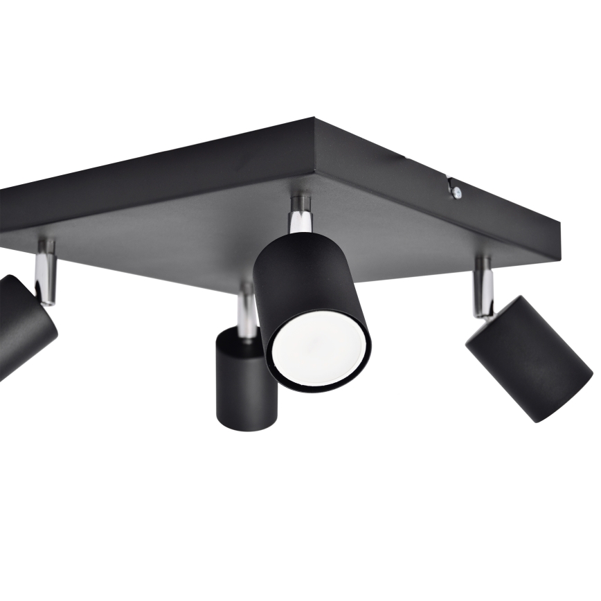 LED-Strahler TUNE 4xGU10/4,8W/230V schwarz