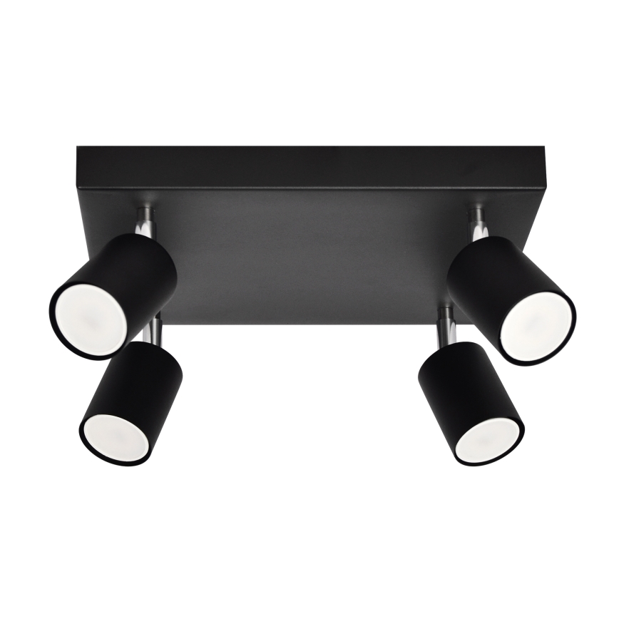 LED-Strahler TUNE 4xGU10/4,8W/230V schwarz