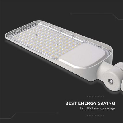 LED Straßenlampe SAMSUNG CHIP LED/100W/230V 6500K IP65 grau