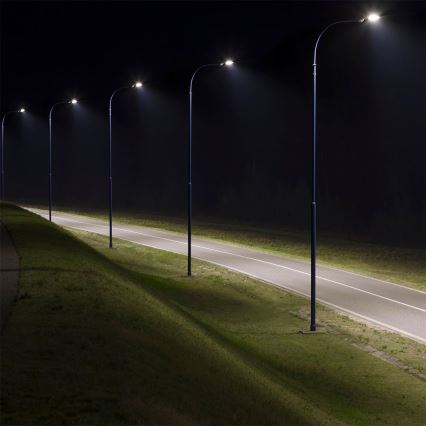 LED-Straßenleuchte SAMSUNG CHIP LED/30W/230V 6500K IP65 grau