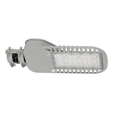 LED-Straßenleuchte SAMSUNG CHIP LED/50W/230V 6500K grau