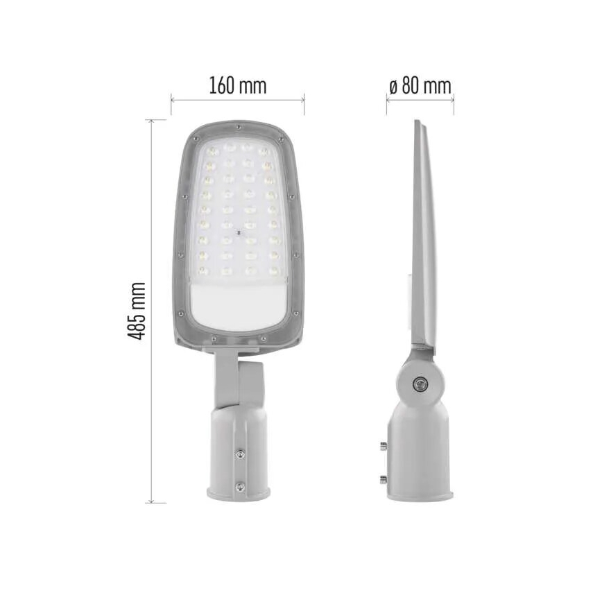 LED-Straßenleuchte SOLIS LED/30W/230V 4000K IP65