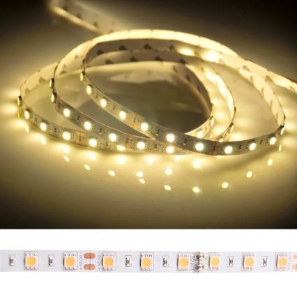 LED-Streifen 5 Meter LED/45W/12V IP65 weiß