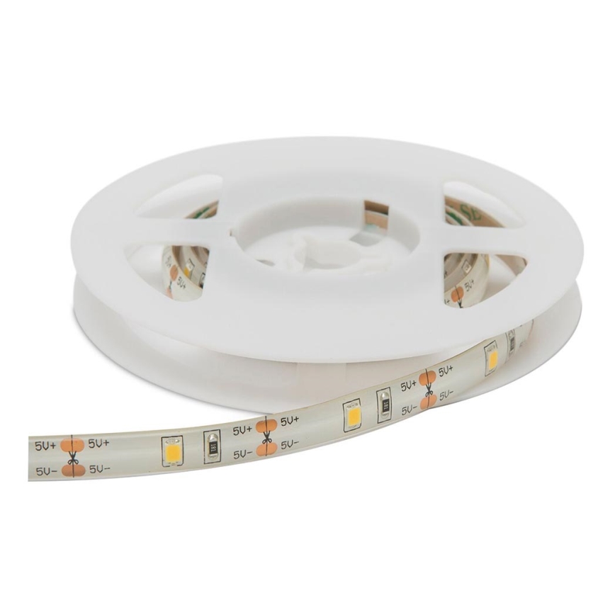 LED-Streifen mit Bewegungssensor 1m LED/2,4W/6V 4xAAA 3000K