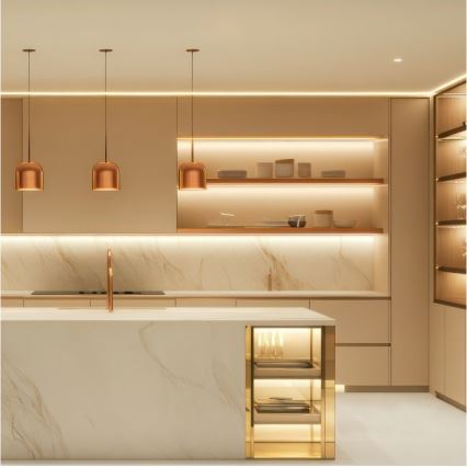 LED-Streifen TRAMO LED/500W/24V 50m 3000K