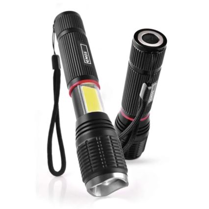 LED-Taschenlampe 2-in-1 COB LED/3xAAA