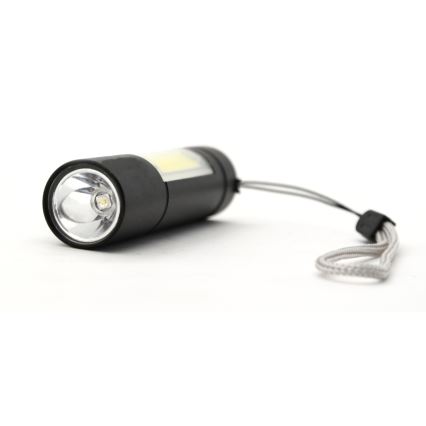 LED-Taschenlampe LED/400mAh schwarz