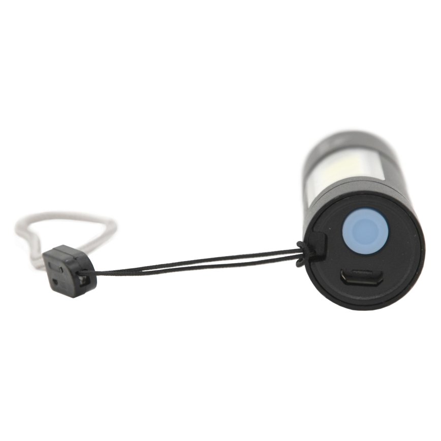 LED-Taschenlampe LED/400mAh schwarz