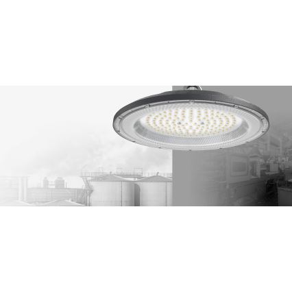 LED Technik-Hochleistungsleuchte HIGHBAY LED/200W/230V 4500K IP65 grau