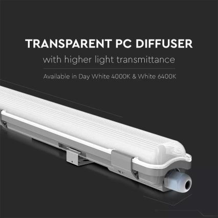 LED Technische Leuchtstofflampe LED/22W/230V 6400K 150cm IP65