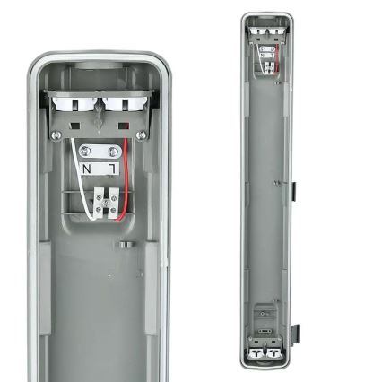 LED-Technisches Leuchtstofflampenleuchte T8 2xG13/10W/230V 4000K 60cm IP65