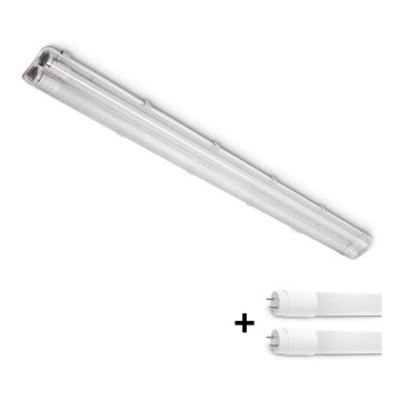 LED-Technische Leuchtstofflampe T8 2xG13/18W/230V 6500K IP65