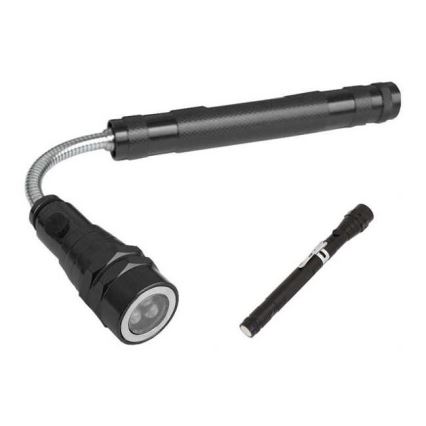 LED  Teleskop Taschenlampe mit Magnet 3xLED/4×LR44