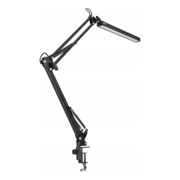 LED-Tischlampe, dimmbar, mit Touch-Bedienung, flexibel, mit Klemme LED/10W/5/230V 3000/4000/6000K schwarz