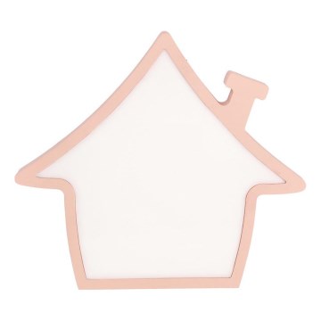 LED Tischlampe für Kinder HOUSE LED/10W/230V rosa