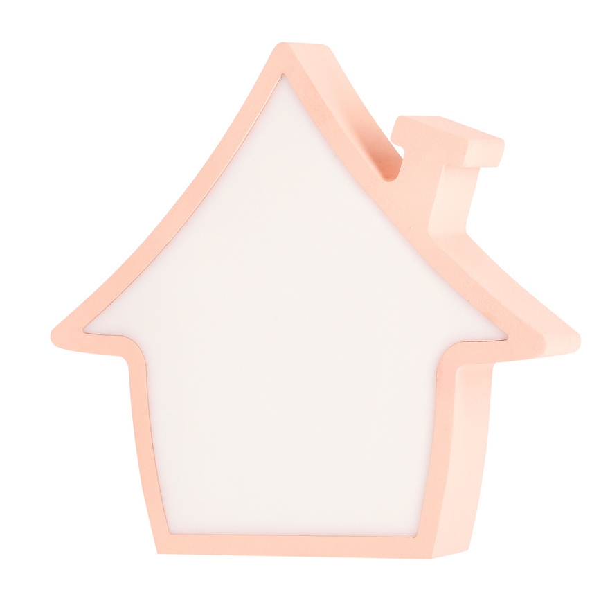 LED Tischlampe für Kinder HOUSE LED/10W/230V rosa