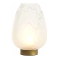 LED-Tischlampe GINNY LED/2xAA, weiß