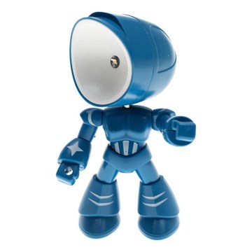 LED-Tischlampe LED/0,06W/3xLR41 robot blau