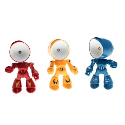 LED-Tischlampe LED/0,06W/3xLR41 robot rot