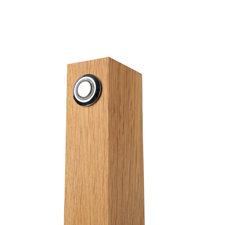 LED-Tischlampe VERDE LED/10W/230V 3000K Eiche/Schwarz