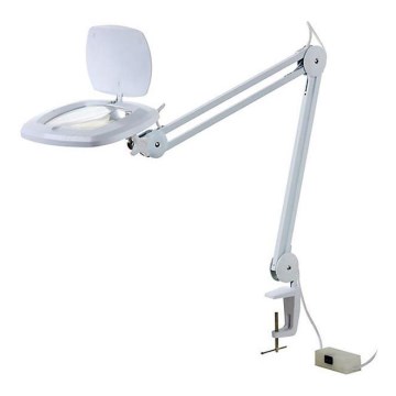 LED-Tischleuchte mit Lupe LED/7W/230V 6500K weiß