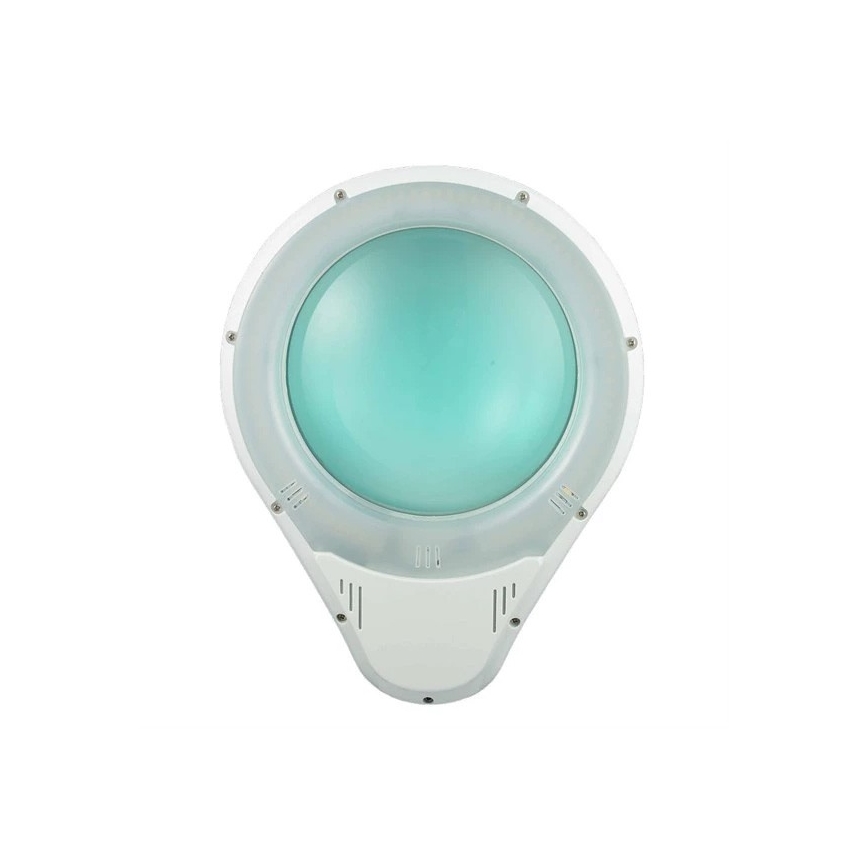 LED-Tischleuchte mit Lupe LED/9W/230V weiß