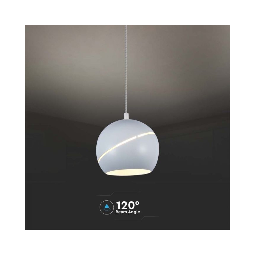 LED Touch-Hängeleuchte an Schnur LED/8,5W/230V 3000K weiß+