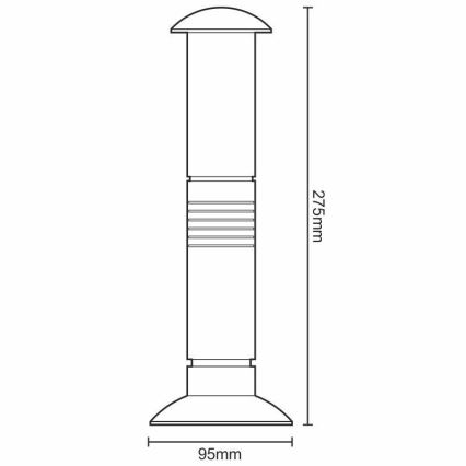 LED Tragbare Lampe 2xLED/1xD IPX4