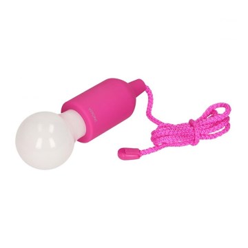 LED Tragbare Leuchte LED/1W/3xAAA rosa