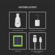 LED Tragbare Solarlampe 3in1 LED/7W/230V 3000K/4000K/6400K + USB Aufladung